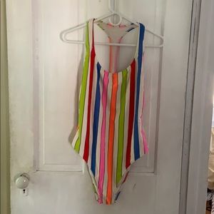 Aerie Striped Swimsuit